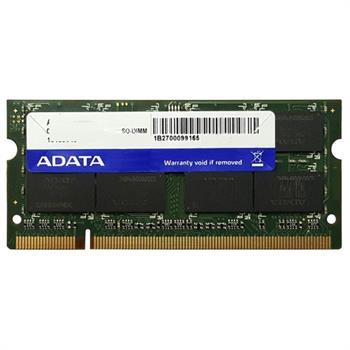رم لپ تاپ DDR2 ای دیتا با فرکانس ۸۰۰ مگاهرتز و حافظه ۲ گیگابایت