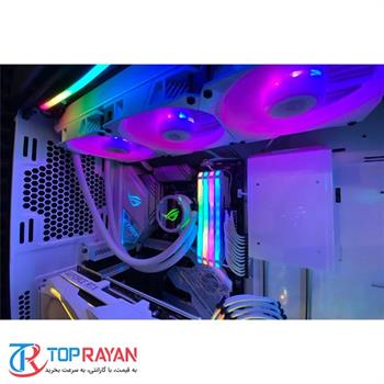 خنک کننده پردازنده ایسوس مدل ROG Strix LC ۲۴۰ RGB White Edition - 3