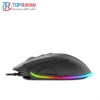 ماوس باسیم گیمینگ فنتک مدل HERO UX1 - 3