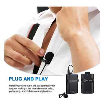 میکروفون بی سیم بویا مدل BY-WM4 Pro-K1 - 4