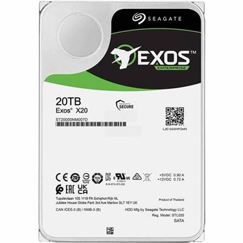 هارد اینترنال سیگیت ظرفیت 20 ترابایت سری Exos X20 ST20000NM007D   Seagate - 6