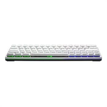  کیبورد مکانیکال گیمینگ با سیم و بی سیم کولرمستر SK622 SILVER  - 6