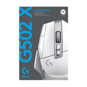 ماوس بی سیم گیمینگ لاجیتک سفید مدل G502 X LIGHTSPEED - 7