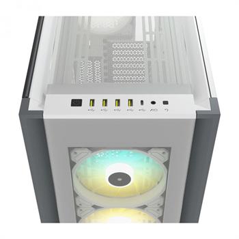 کیس کورسیر iCUE 7000X RGB White - 2
