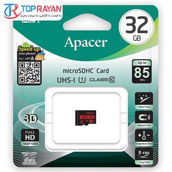 کارت حافظه microSDHC اپیسر مدل AP32G کلاس 10 استاندارد UHS-I U1 سرعت 85MBps ظرفیت 32 گیگابایت - 2