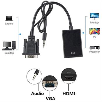 مبدل VGA به HDMI الون Eleven CV1000 - 12