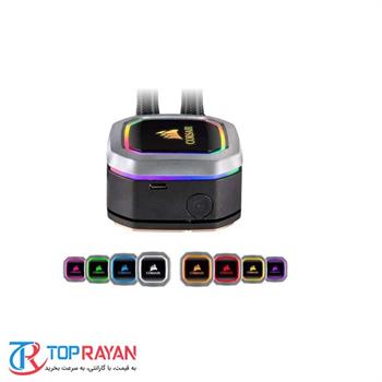 فن خنک کننده پردازنده کرسیر مدل H100i RGB PLATINUM - 2