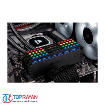 رم کامپیوتر کرسیر مدل Dominator Platinum RGB با حافظه ۱۶ گیگابایت و فرکانس ۳۲۰۰ مگاهرتز - 5