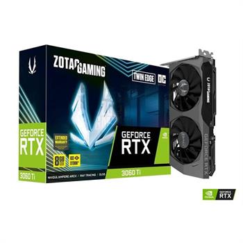 کارت گرافیک زوتک ZT-A30610H-10M LHR GeForce RTX 3060 Ti Twin Edge OC LHR 8G GAMING