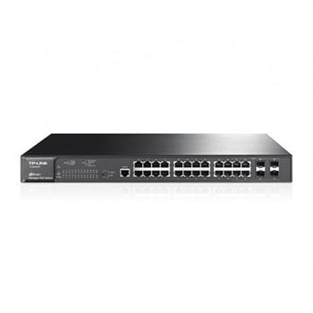 سوییچ مدیریتی گیگابیتی 24 پورت PoE Plus تی پی-لینک به همراه 4 پورت Combo SFP مدل TL-SG3424P - 4