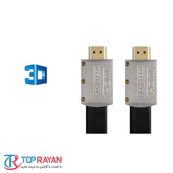 کابل HDMI ۲.۰ Flat کی نت پلاس مدل KP-HC۱۶۹ به طول ۲۰ متر - 2