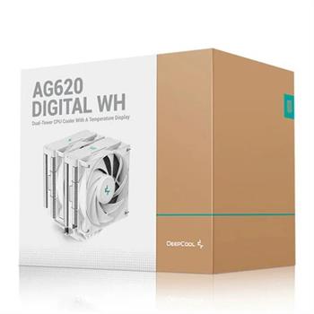 خنک کننده پردازنده دیپ کول سفید مدل AG620 Digital - 5
