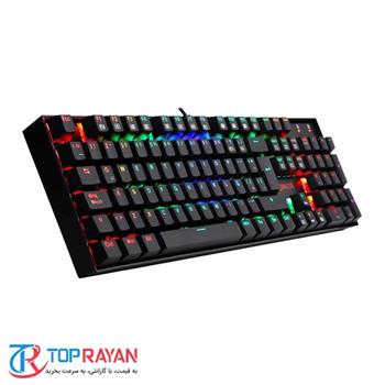 کیبورد مخصوص بازی ردراگون مدل K551 MITRA RGB - 3