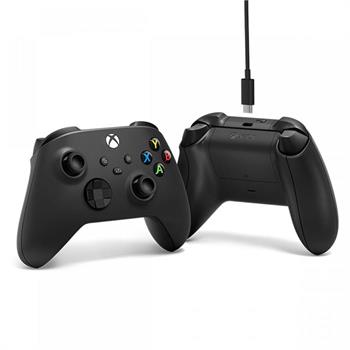 دسته بازی Xbox Wireless + USB-C Cable - Carbon Black - 2