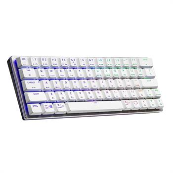  کیبورد مکانیکال گیمینگ با سیم و بی سیم کولرمستر SK622 SILVER 