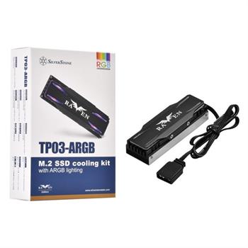 هیت سینک اس اس دی سیلوراستون مدل TP03-ARGB