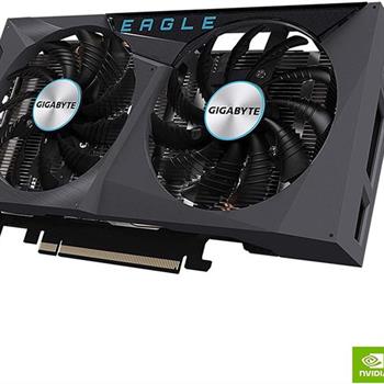 کارت گرافیک گیگابایت مدل GeForce RTX 3050 EAGLE OC 8GD حافظه 8 گیگابایت - 3