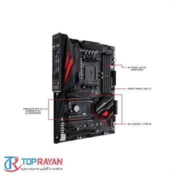 مادربرد ایسوس مدل ROG Crosshair VII HERO WiFi AM4 X470 - 5