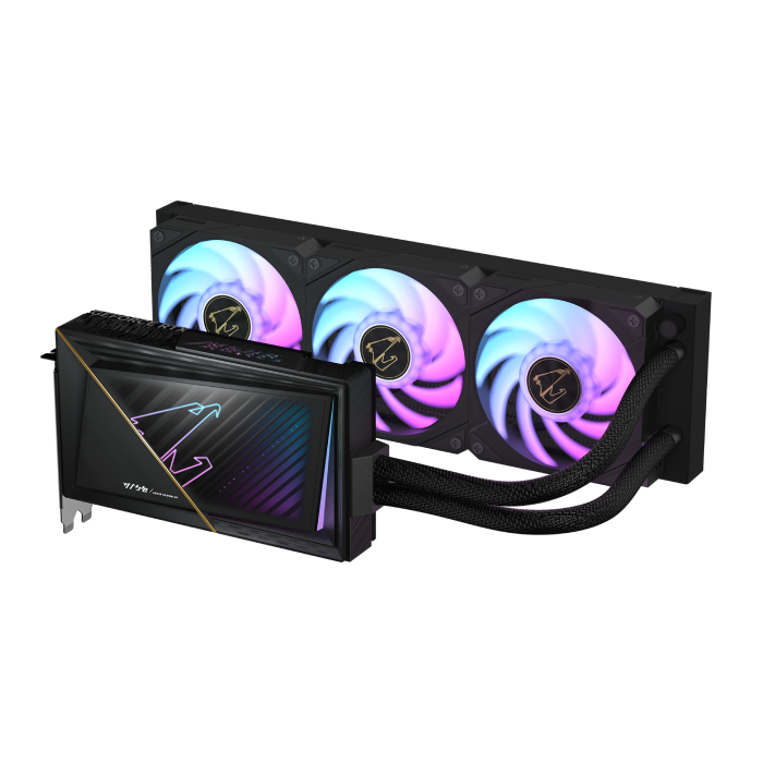کارت گرافیک گیگابایت مدل AORUS GeForce RTX 5080 XTREME WATERFORCE 16G - 3
