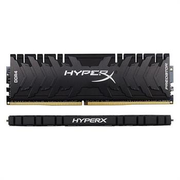 رم دسکتاپ DDR4 دو کاناله 3000 مگاهرتز CL15 کینگستون مدل HyperX Predator ظرفیت 16 گیگابایت - 3