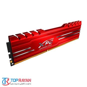 رم دسکتاپ تک کاناله ای دیتا مدل XPG GAMMIX D10 DDR4 CL18 حافظه 16 گیگابایت فرکانس 3600 مگاهرتز - 3