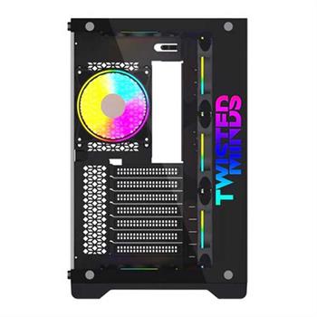 کیس کامپیوتر گیمینگ تویستد مایندز مشکی مدل Bullet-07  - 5