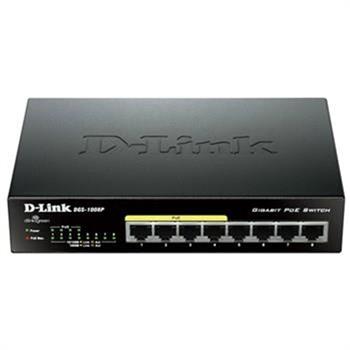 سوئیچ 8 پورت گیگابیت 4 پورت PoE دی لینک DGS-1008P - 4