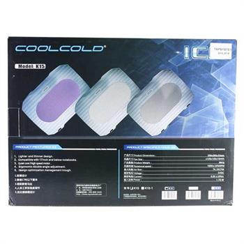 کول پد لپ تاپ CoolCold K15 - 4