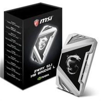 MSI 2WAY SLI HB BRIDGE L SILVER for Video Card - 3