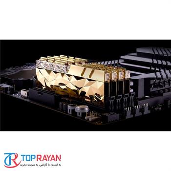 رم کامپیوتر RAM جی اسکیل دو کاناله مدل Trident Z Royal Elite GTEG DDR4 4800MHz CL19 ظرفیت 16 گیگابایت - 5