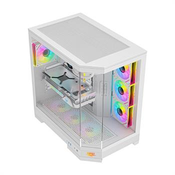 کیس گیمینگ سفید اوست مدل GT-AQ1-MW - 3