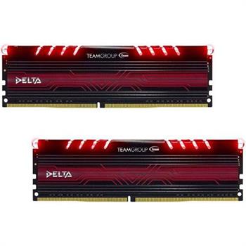 رم دسکتاپ DDR4 دو کاناله 2400 مگاهرتز CL15 تیم گروپ مدل Delta ظرفیت 16 گیگابایت - 5