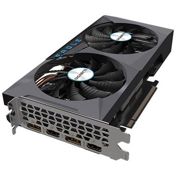 کارت گرافیک گیگابایت GeForce RTX 3060 OC Eagle LHR 12G - 6