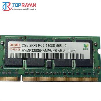 رم لپ تاپ DDR2 هاینیکس DDR2 PC2 ظرفیت 2 گیگابایت - 2