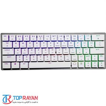 کیبورد گیمینگ بی سیم کولرمستر مدل SK621 White - 2
