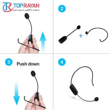 میکروفون بی سیم شیدو مدل U8 Shidu - 5