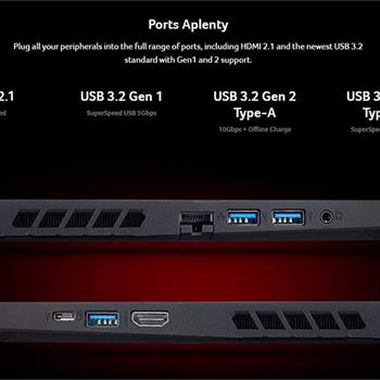 لپ تاپ ایسر 15.6 اینچ مدل Nitro 5 AN515 پردازنده Ryzen 7 5800H رم 16GB حافظه 1TB 512GB SSD گرافیک 8GB RTX 3070 - 3