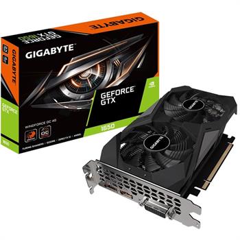 کارت گرافیک گیگابایت مدل GeForce® GTX 1650 D6 WINDFORCE OC 4G (rev. 1.0) rev. 2.0 با حافظه ۴ گیگابایت
