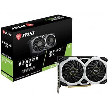 کارت گرافیک ام اس آی مدل GeForce GTX ۱۶۶۰ Ti VENTUS XS ۶G OC با حافظه ۶ گیگابایت