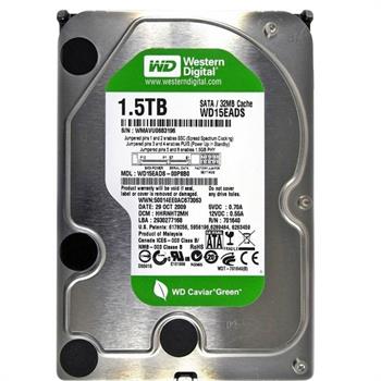 هارد اینترنال وسترن دیجیتال گرین مدل WD15EADS با ظرفیت 1.5 ترابایت