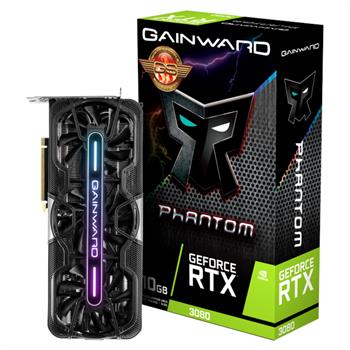 کارت گرافیک گینوارد مدل GeForce RTX™ 3080 Phantom LHR با حافظه 10گیگا بایت
