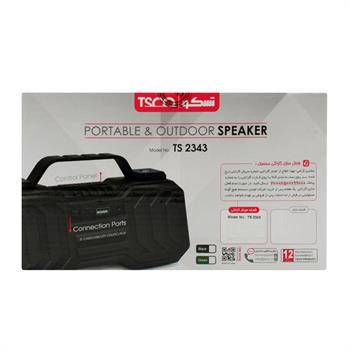 اسپیکر بلوتوثی قابل حمل تسکو مدل TS 2343 - 6