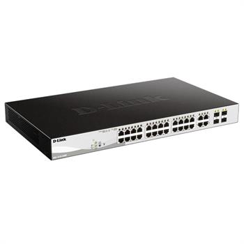 سوئیچ 28 پورت مدیریتی هوشمند دی لینک مدل دی جی اس 1210-28 ام پی - 6