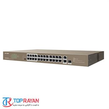 F1126P-24-250W 24FE+2GE/1SFP Unmanaged Switch With 24 Port PoE - 5