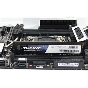 Avexir Budget DDR3 1600MHz CL11 Single Channel Desktop RAM - 4GB - 6
