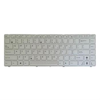 کیبورد لپ تاپ ایسوس K42-K43 سفید-بافریم - 6