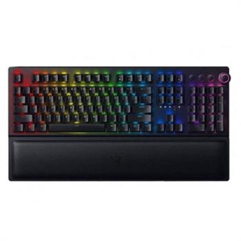کیبورد بی سیم گیمینگ ریزر مدل BlackWidow V3 Pro - Green Switch