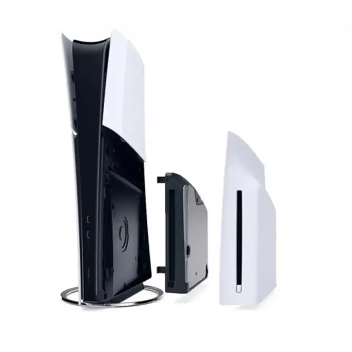 کنسول بازی سونی PlayStation 5 Slim دیسک خور ریجن همراه بازی FC26 و دسته مشکی   - 5