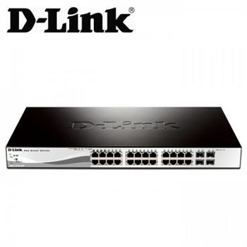 سوییچ 28 پورت گیگابیتی دی-لینک مدل DGS-1210-28 با 24 پورت UTP و 4 پورت SFP - 6