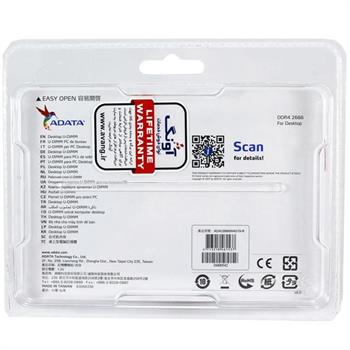 رم ای دیتا سری Premier با ظرفیت 4 گیگابایت و فرکانس 2666 مگاهرتز - 4